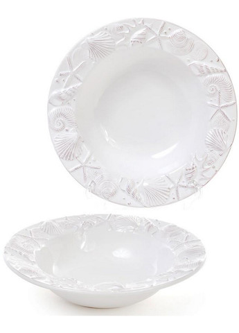 Набор 3 тарелки "Морской Бриз", суповые, керамика Bona (268456916)