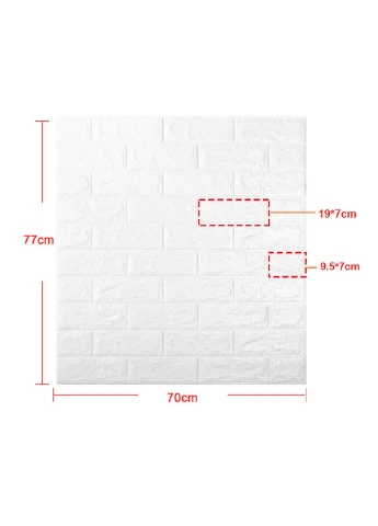 Самокління декоративна 3D панель Sticker Wall (268457524)