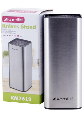 Колода-подставка для ножей Kumamoto, нержавеющая сталь с наполнителем Kamille (268457110)
