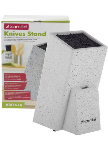 Підставка-колода для ножів Brash Stand, з наповнювачем Kamille (268458039)