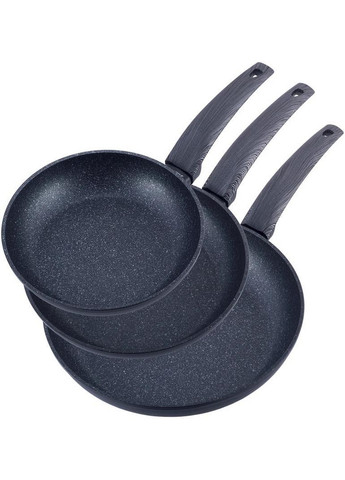 Набір сковорід Gregers Black, з антипригарним покриттям ILAG Kamille (268459031)