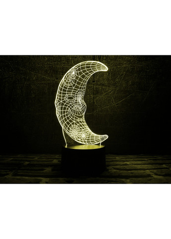 3D ночник-светильник "Месяц" 3DTOYSLAMP (268458562)
