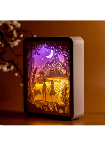 Настільна 3D картина-нічник "Друзі" 3DTOYSLAMP (268460340)