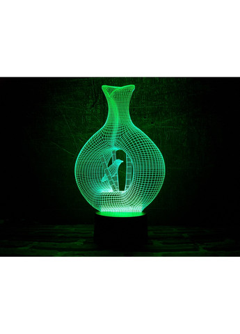 3D ночник-светильник "Птица в клетке" 3DTOYSLAMP (268458427)