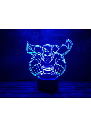 3D нічник-світильник "Супермен" 3DTOYSLAMP (268460434)