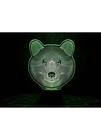 3D ночник-светильник "Медведь" 3DTOYSLAMP (268460410)