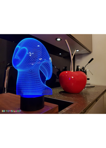 3D ночник-светильник "Спирит" 3DTOYSLAMP (268458474)