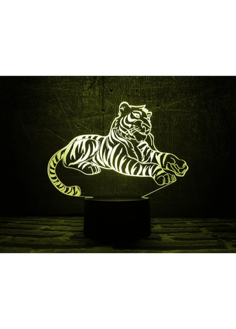 3D ночник-светильник "Тигр" 3DTOYSLAMP (268460984)