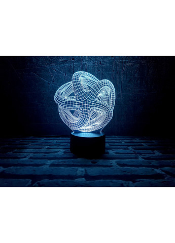 3D нічник-світильник "Зірка" 3DTOYSLAMP (268459397)