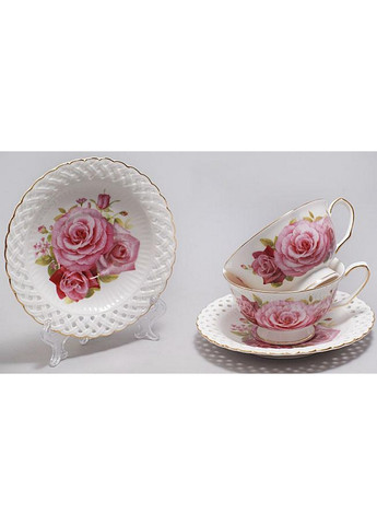 Чайный сервиз "Букет роз" 12 предметов BonaDi (268459836)