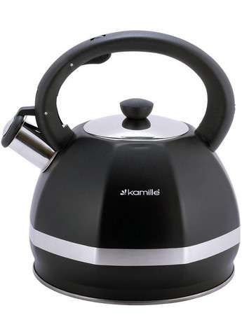 Чайник Marshmallow из нержавеющей стали со свистком Kamille (268459895)