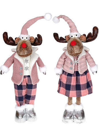 Мягкая игрушка «Лось в розовом», мальчик Bona (268459708)