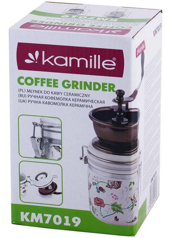 Кофемолка Coffee Beans механическая Kamille (268457081)