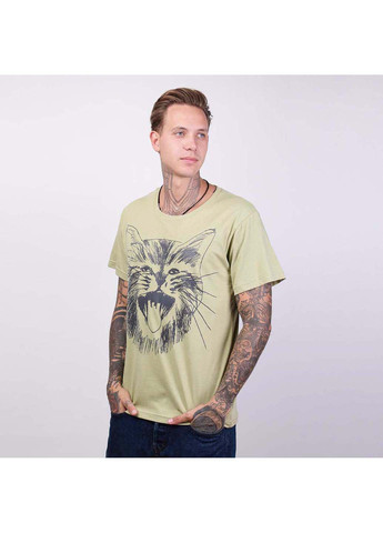 Хаки (оливковая) футболка Fashion