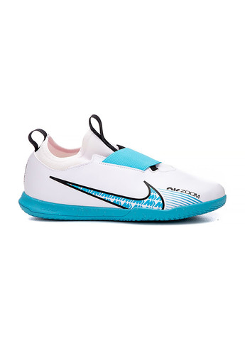 Белые детские футзалки jr zoom vapor 15 academy ic белый Nike