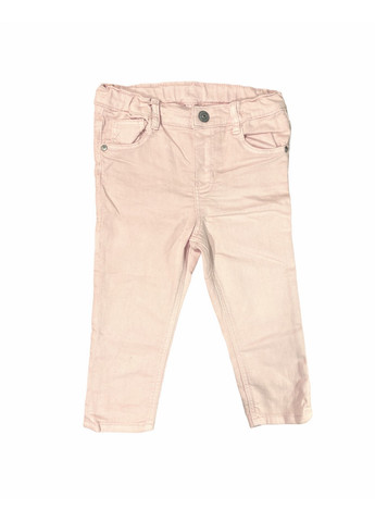 Светло-розовые демисезонные джинсы H&M