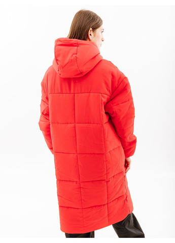 Красная зимняя женская куртка clsc parka красный Nike