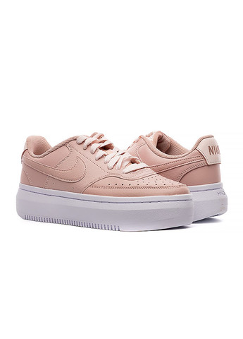 Рожеві осінні жіночі кросівки court vision alta ltr рожевий Nike