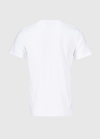 Біла футболка "герб чорний" LAWA