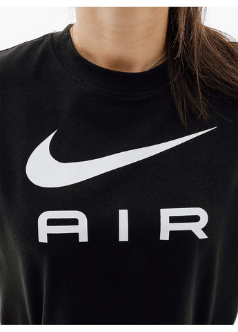 Женская Футболка W NSW TEE AIR BF Черный Nike - (260956424)