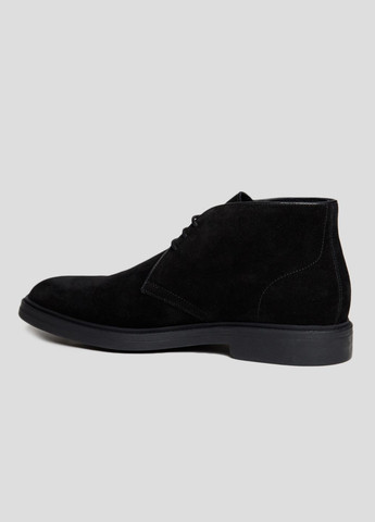 Черные осенние темно-коричневые замшевые ботинки a.Testoni