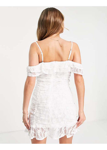 Білий повсякденний сукня Asos однотонна
