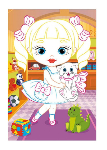 Аппликации для малышей. Набор для девочек Пегас (268546663)