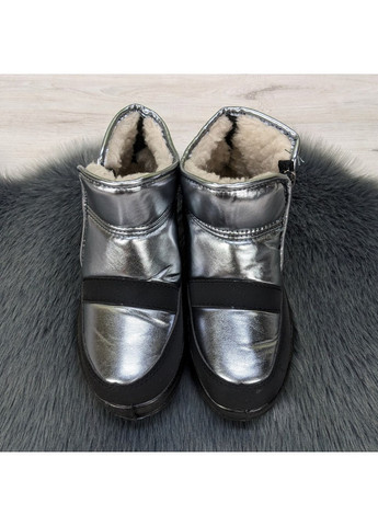 Зимние ботинки дутики женские зимние SV из искусственной кожи