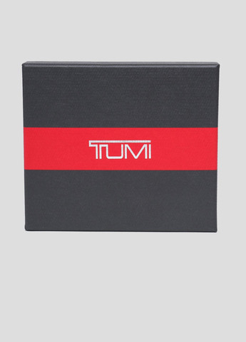 Темно-серый кошелек из кожи и текстиля Tumi (268554526)