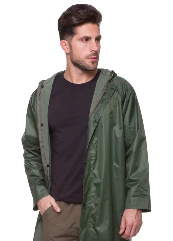Плащ-дощовик ПВХ на блискавці і кнопках Sports fashion (268559734)