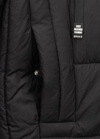 Чорна зимня куртка Venidise