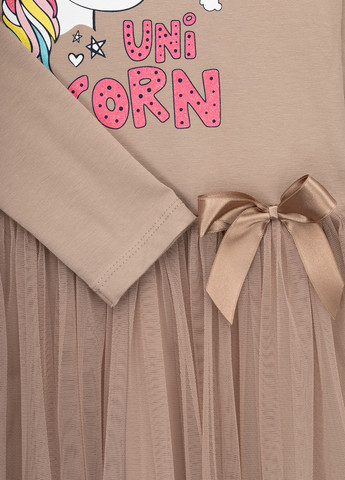 Кавова сукня Pop Fashion (268566353)