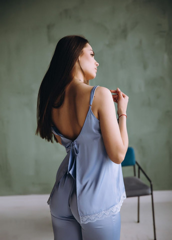 Блакитна піжама Modena MOD P161