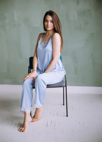 Блакитна піжама Modena MOD P161