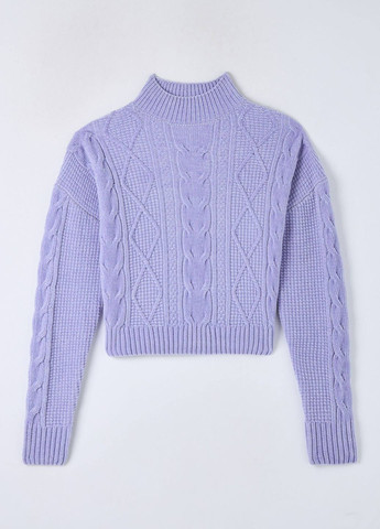 Бузковий демісезонний светр жін Terranova