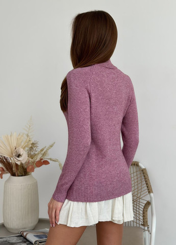 Сиреневый зимний свитера ISSA PLUS WN20-581