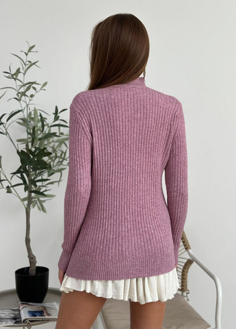 Сиреневый зимний свитера ISSA PLUS WN20-583