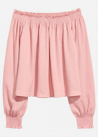 Персиковая блуза H&M