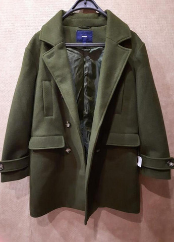 Зеленое Пальто Kiabi