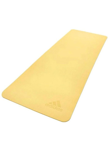 Килимок для йоги Premium Yoga Mat жовтий adidas (268743539)