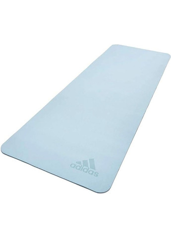 Коврик для йоги Premium Yoga Mat светло-голубой adidas (268743527)