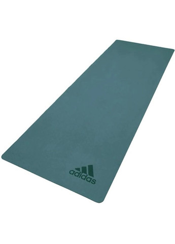 Килимок для йоги Premium Yoga Mat темно-зелений adidas (268743528)