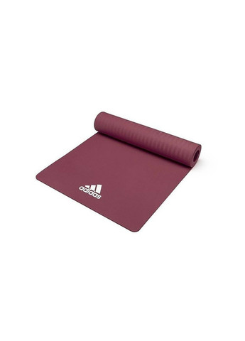 Килимок для йоги Yoga Mat червоний adidas (268743536)