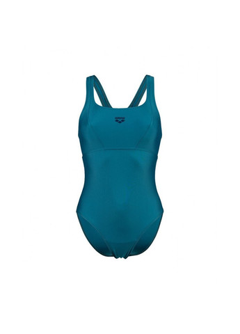 Бирюзовый демисезонный купальник закритий для женщин solid swimsuit control pro bac бирюзовый жен Arena