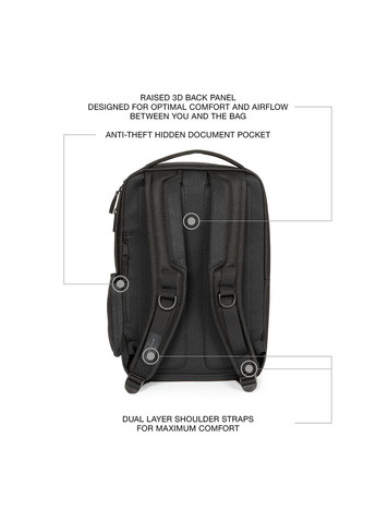 Рюкзак TECUM S Чорний Eastpak (268746486)