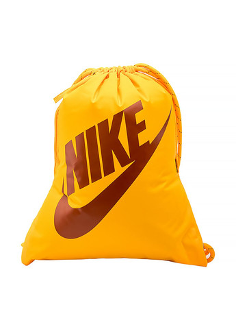 Мужская Сумка NK HERITAGE DRAWSTRING Оранжевый Nike (268746591)