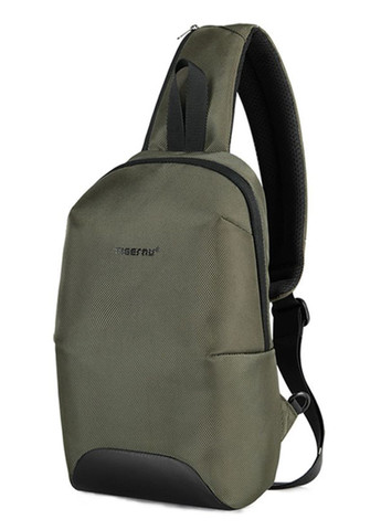 Городская сумка-рюкзак через плечо (кросс боди) T-S8093S для планшета до 7,9" Армейский Зелений (TGN-T-S8093S-3830) Tigernu (268752494)