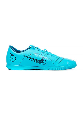 Голубые мужские футзалки vapor 14 club ic голубой Nike