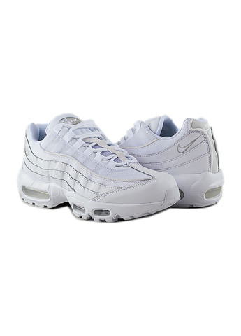 Белые демисезонные мужские кроссовки air max 95 essential белый Nike