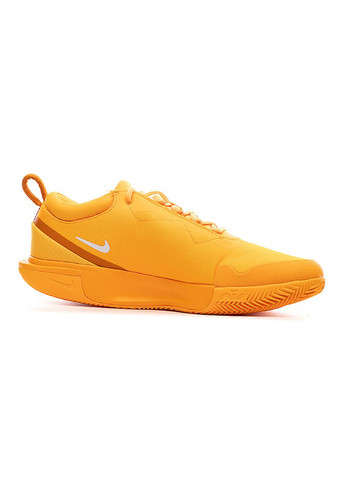 Оранжевые демисезонные мужские кроссовки zoom court pro cly оранжевый Nike